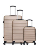 HERO - Lot de 3 - Valises grand format, weekend et cabine XXS RENOSO