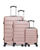 HERO - Lot de 3 - Valises grand format, weekend et cabine XXS RENOSO