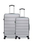 HERO - Lot de 2 - Valises grand format et weekend RENOSO