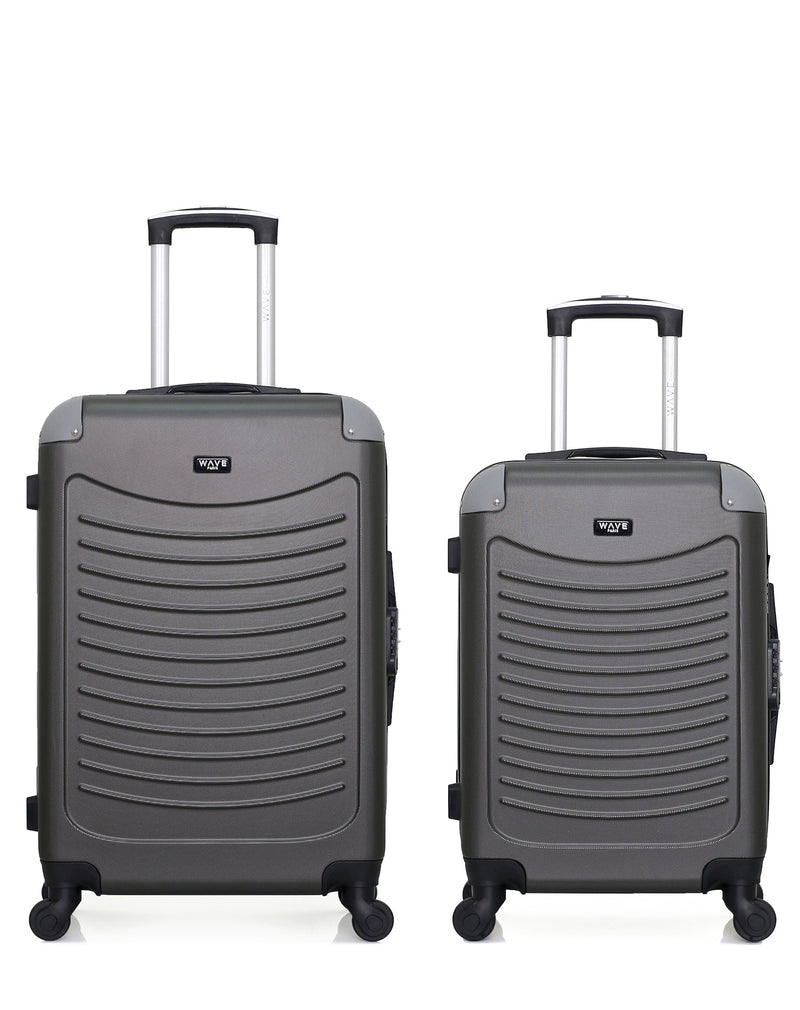 WAVE PARIS - Lot de 2 - Valise weekend et valise cabine CONGO