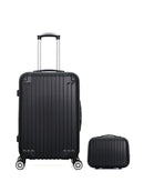 WAVE PARIS - Lot de 2 - Valise weekend et vanity TAGE