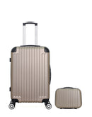 WAVE PARIS - Lot de 2 - Valise weekend et vanity TAGE