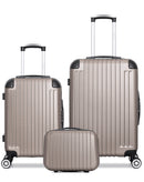 WAVE PARIS - Lot de 3 - Valises weekend, cabine et vanity TAGE