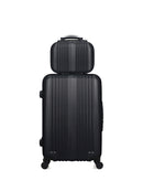 HERO - Lot de 2 - Valise weekend et vanity LIPARI