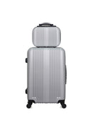 HERO - Lot de 2 - Valise weekend et vanity LIPARI