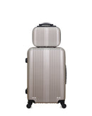 HERO - Lot de 2 - Valise weekend et vanity LIPARI