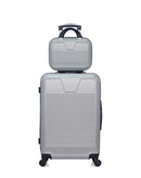 WAVE PARIS - Lot de 2 - Valise weekend et vanity SELENGA