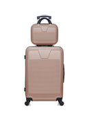 WAVE PARIS - Lot de 2 - Valise weekend et vanity SELENGA