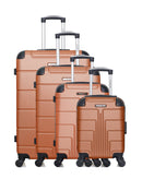BLUESTAR - Set de 4 Valises OTTAWA-M 75 cm 4 Roues