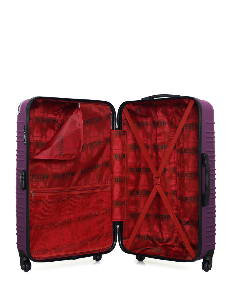 BLUESTAR - Set de 4 Valises LIMA-C 75 cm 4 Roues