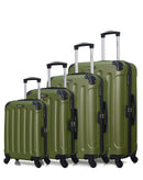 BLUESTAR - Set de 4 Valises MADRID-M
