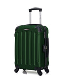 BLUESTAR - Valise Cabine MADRID 55 cm 4 Roues