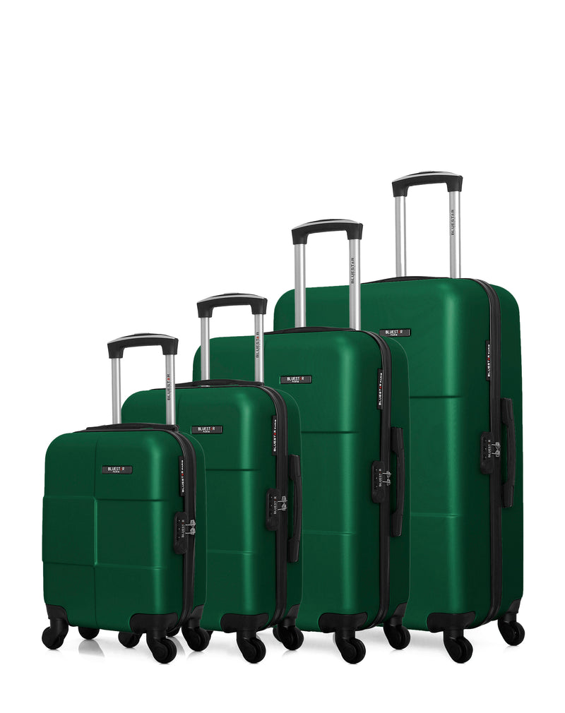 BLUESTAR - Set de 4 Valises MIAMI-M 75 cm 4 Roues