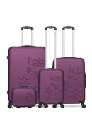 LPB LUGGAGE - Set de 4 Valises ELEONOR-C