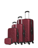 LPB LUGGAGE - Set de 4 Valises ELEONOR-C