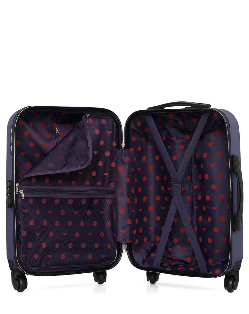 Lot de 2 - Valise cabine et vanity ELEONOR
