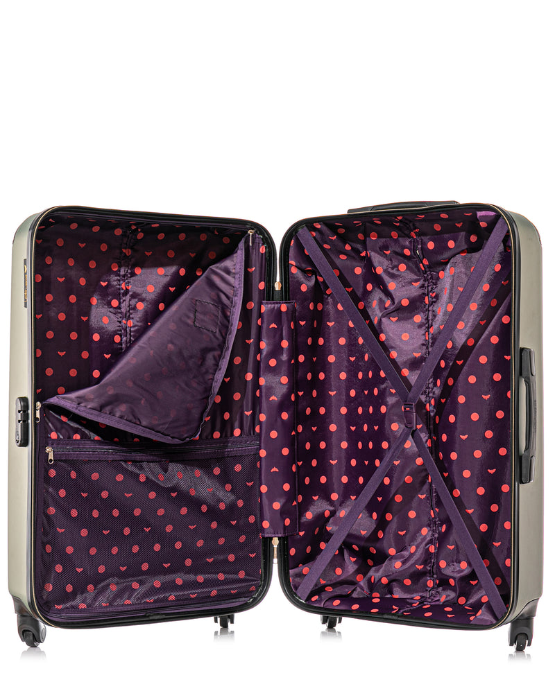 LPB LUGGAGE - Set de 4 Valises MARIANNE-M 75 cm 4 Roues