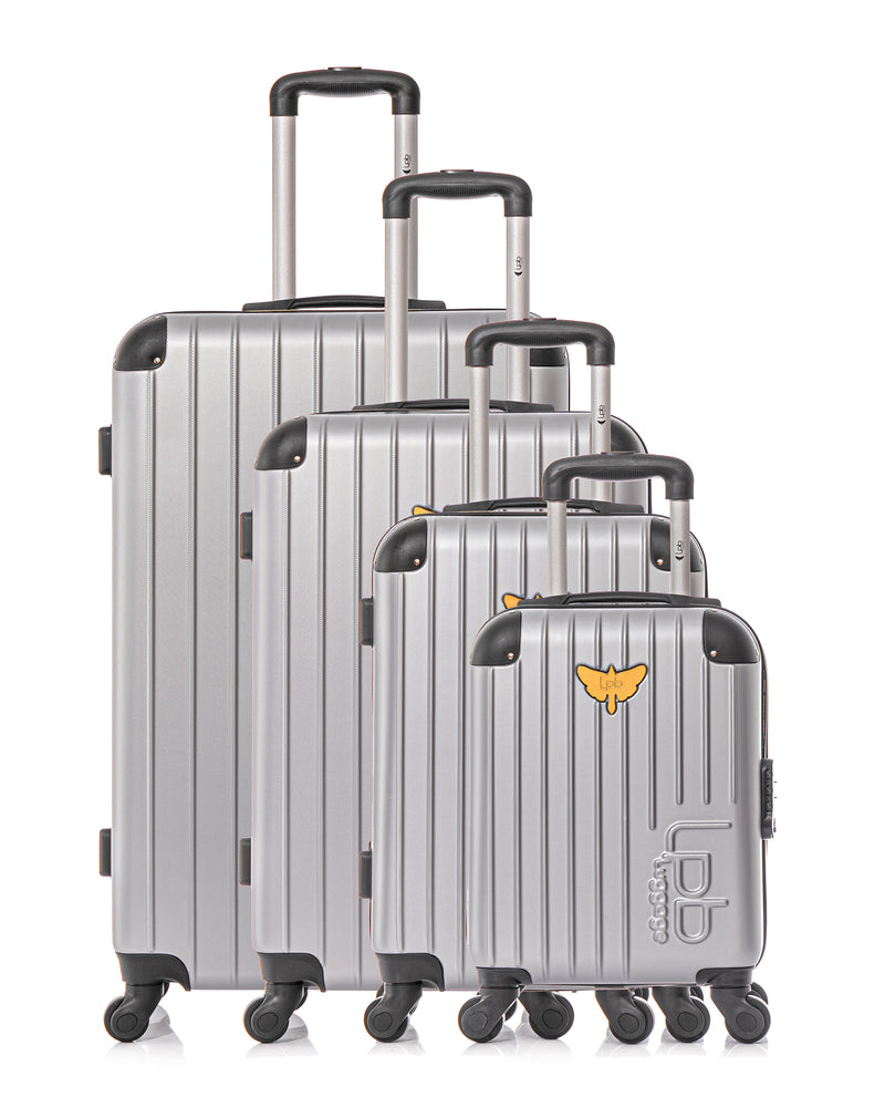 LPB LUGGAGE - Set de 4 Valises MARIANNE-M 75 cm 4 Roues