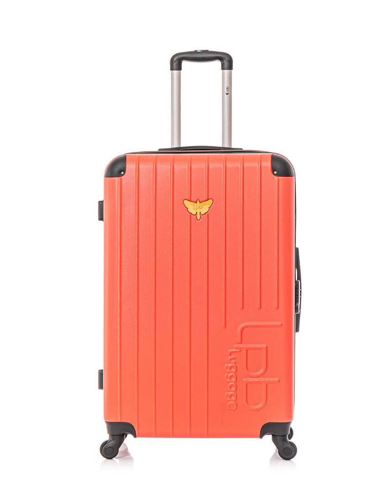 LPB LUGGAGE - Set de 4 Valises MARIANNE-M 75 cm 4 Roues