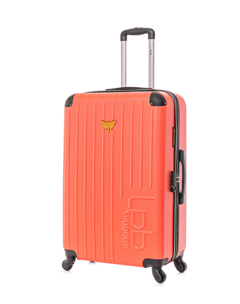 LPB LUGGAGE - Set de 4 Valises MARIANNE-M 75 cm 4 Roues