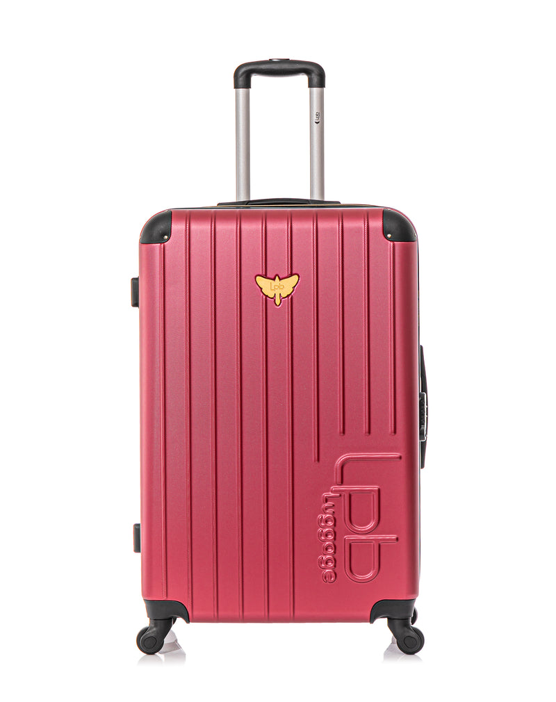 LPB LUGGAGE - Set de 4 Valises MARIANNE-M 75 cm 4 Roues