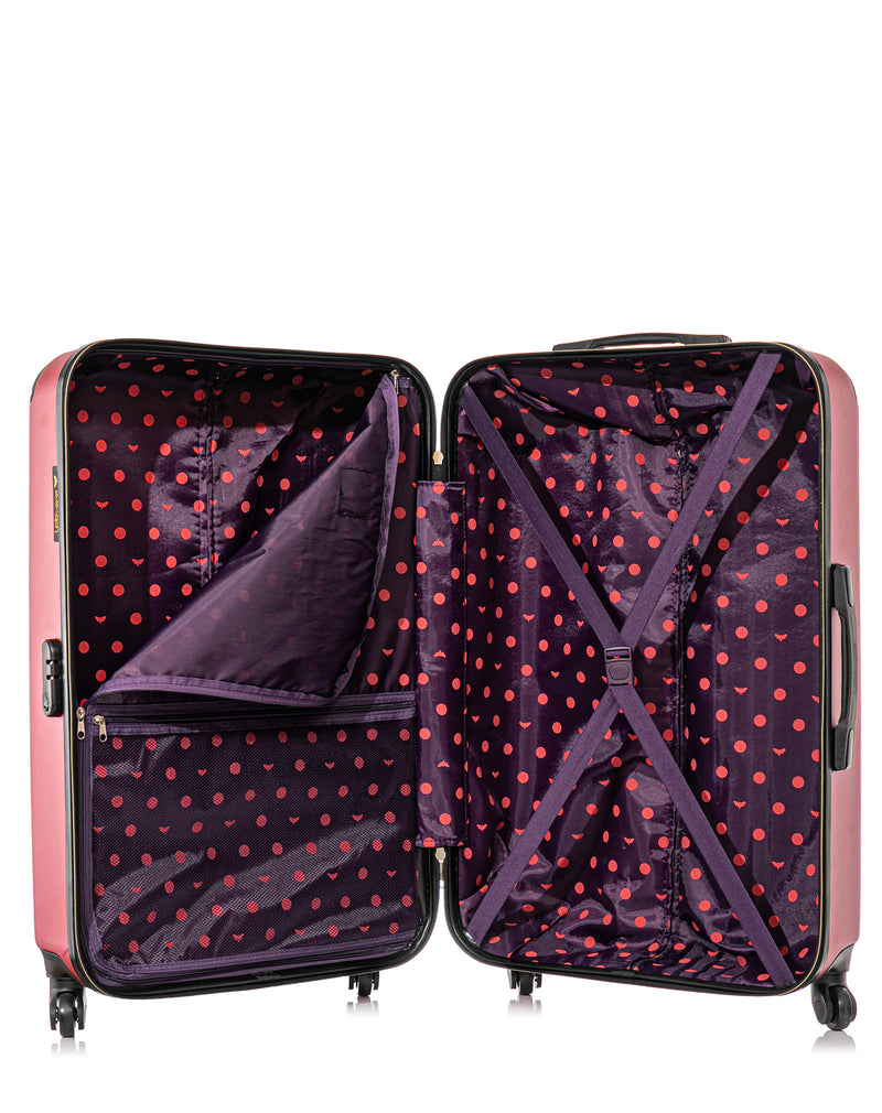 LPB LUGGAGE - Set de 4 Valises MARIANNE-M 75 cm 4 Roues