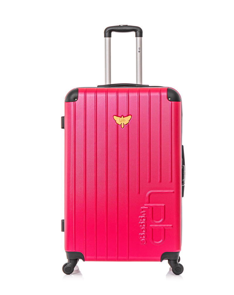 LPB LUGGAGE - Set de 4 Valises MARIANNE-M 75 cm 4 Roues