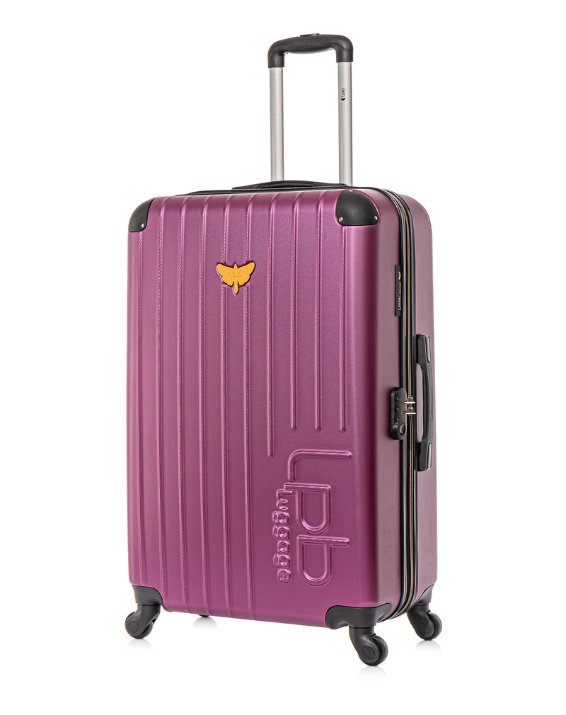 LPB LUGGAGE - Set de 4 Valises MARIANNE-M 75 cm 4 Roues