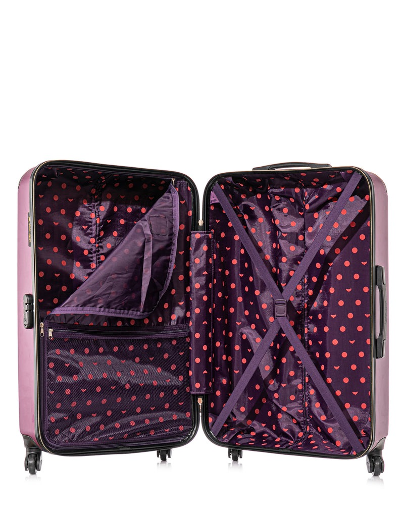 LPB LUGGAGE - Set de 4 Valises MARIANNE-M 75 cm 4 Roues