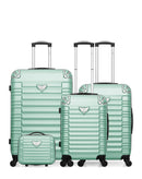 LPB LUGGAGE - Set de 4 Valises GIULIA-C