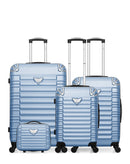 LPB LUGGAGE - Set de 4 Valises GIULIA-C