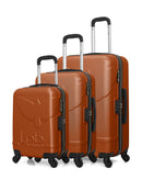 LPB LUGGAGE - Set de 3 Valises NORINE-A