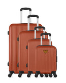 LPB LUGGAGE - Set de 4 Valises AGATA-M