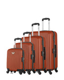 LPB LUGGAGE - Set de 4 Valises AGATA-M