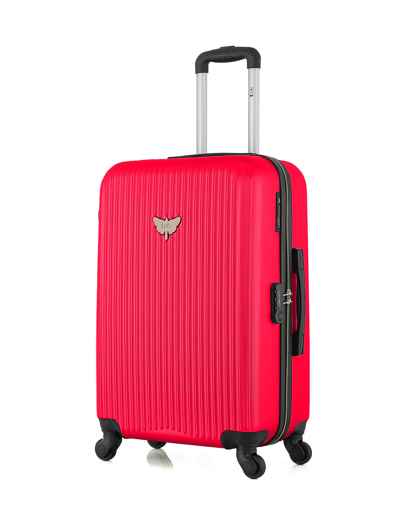 LPB LUGGAGE - Valise Weekend AGATA 65 cm 4 Roues