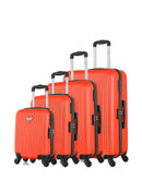 LPB LUGGAGE - Set de 4 Valises AGATA-M