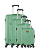 LPB LUGGAGE - Set de 4 Valises AGATA-M