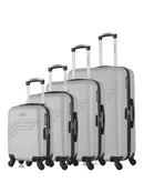 AMERICAN TRAVEL - Set de 4 Valises QUEENS-M