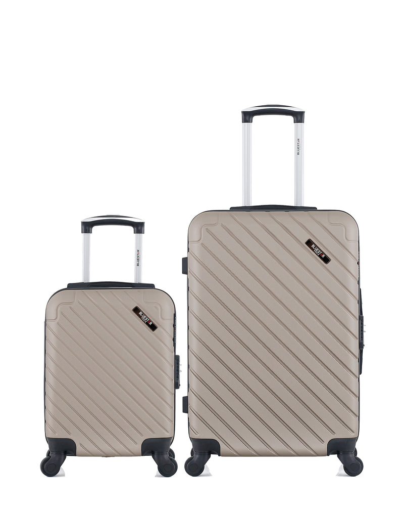 BLUESTAR - Lot de 2 - Valise weekend et valise cabine XXS CITE
