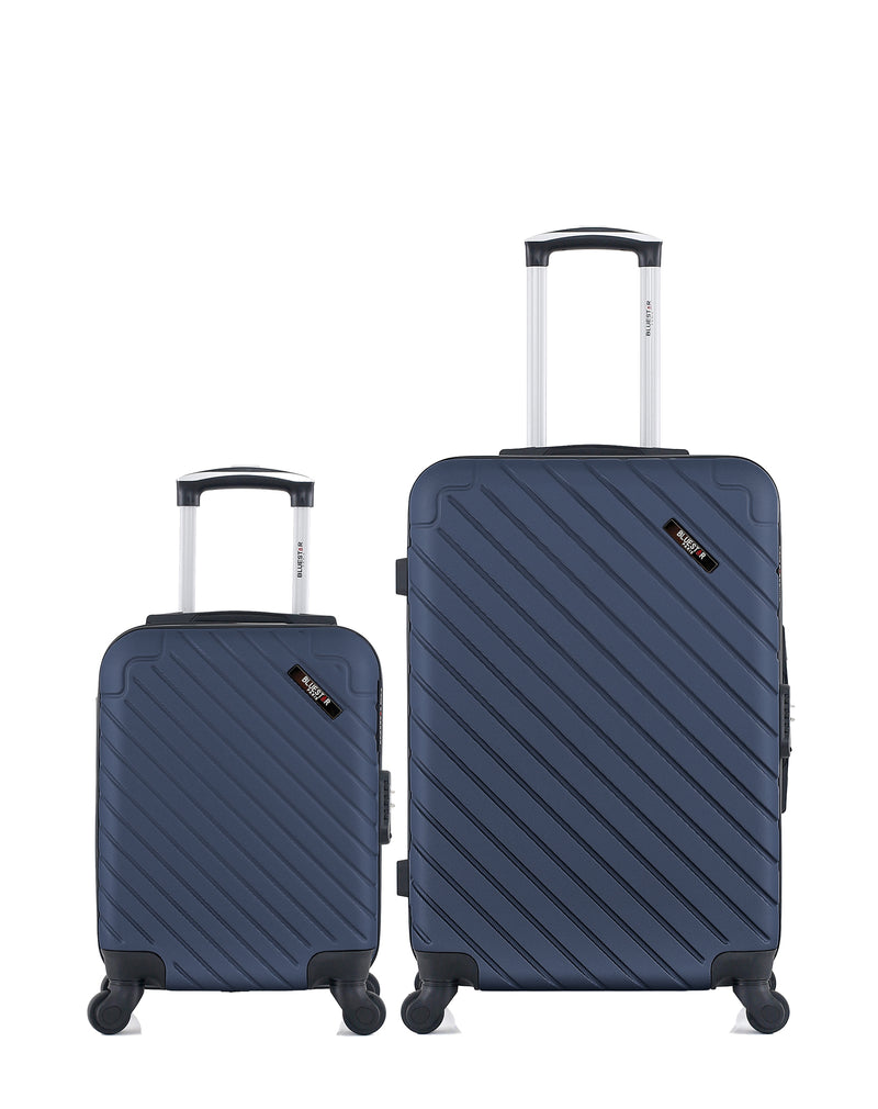 BLUESTAR - Lot de 2 - Valise weekend et valise cabine XXS CITE