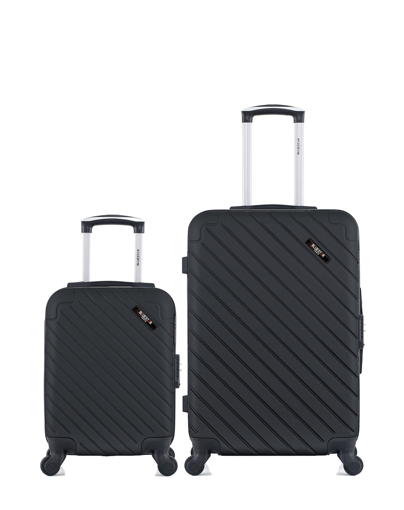 BLUESTAR - Lot de 2 - Valise weekend et valise cabine XXS CITE