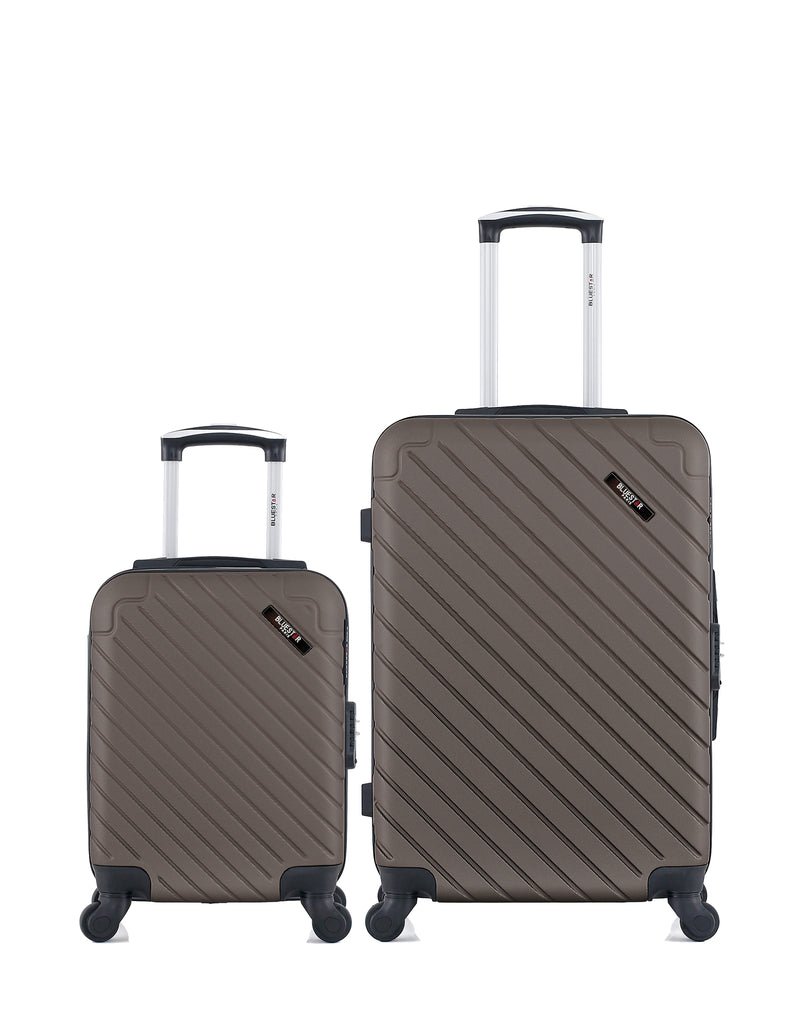 BLUESTAR - Lot de 2 - Valise weekend et valise cabine XXS CITE