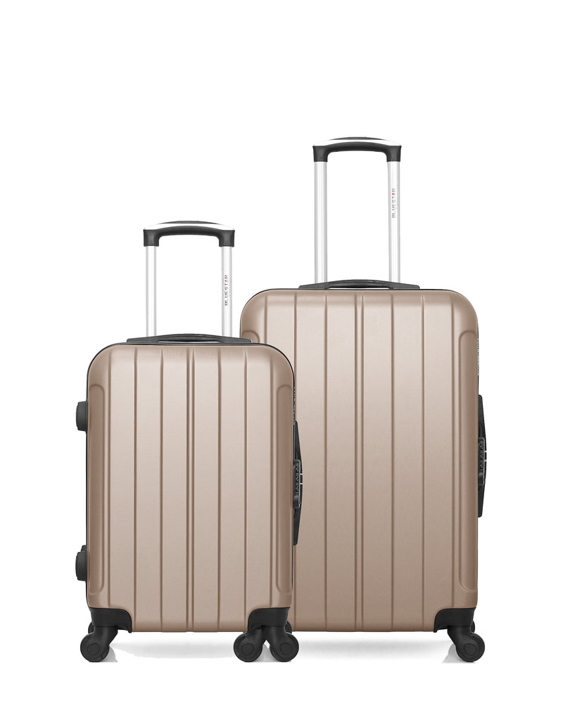 BLUESTAR - Lot de 2 - Valise weekend et valise cabine NAPOLI