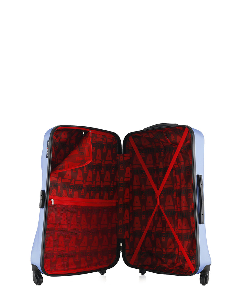 BLUESTAR - Set de 4 Valises GARIBALDI-M 75 cm 4 Roues