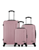 AMERICAN TRAVEL - Lot de 3 - Valises weekend, cabine et cabine XXS BRONX