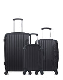 AMERICAN TRAVEL - Lot de 3 - Valises weekend, cabine et cabine XXS BUDAPEST