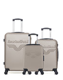 AMERICAN TRAVEL - Lot de 3 - Valises weekend, cabine et cabine XXS CHELSEA