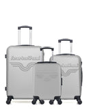 AMERICAN TRAVEL - Lot de 3 - Valises weekend, cabine et cabine XXS CHELSEA
