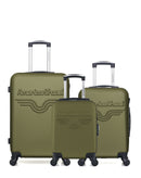 AMERICAN TRAVEL - Lot de 3 - Valises weekend, cabine et cabine XXS CHELSEA