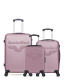 AMERICAN TRAVEL - Lot de 3 - Valises weekend, cabine et cabine XXS CHELSEA